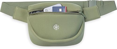 Miniatura 11 de Gaiam Riñonera Altitude - Bolsa de almacenamiento para mujeres y hombres - Cinturón ajustable con bolsa ligera para almacenar artículos esenciales