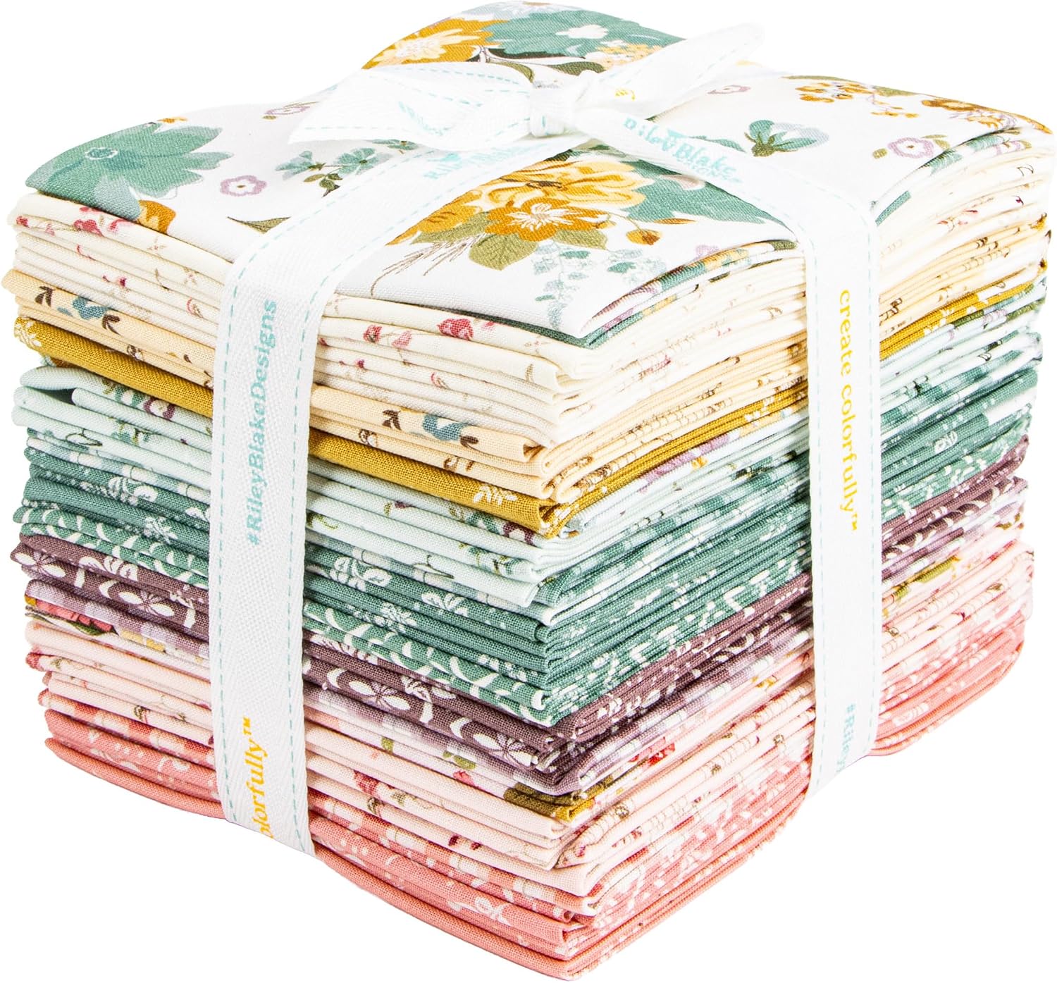 Sandy Gervais Renew 25 Fat Quarters Riley Blake Designs FQ-17280-25
