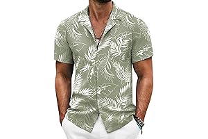 Mens Print Shirts: Embracing Tropical Elegance in Style