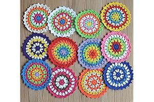 Assorted Crochet Square for Many Uses