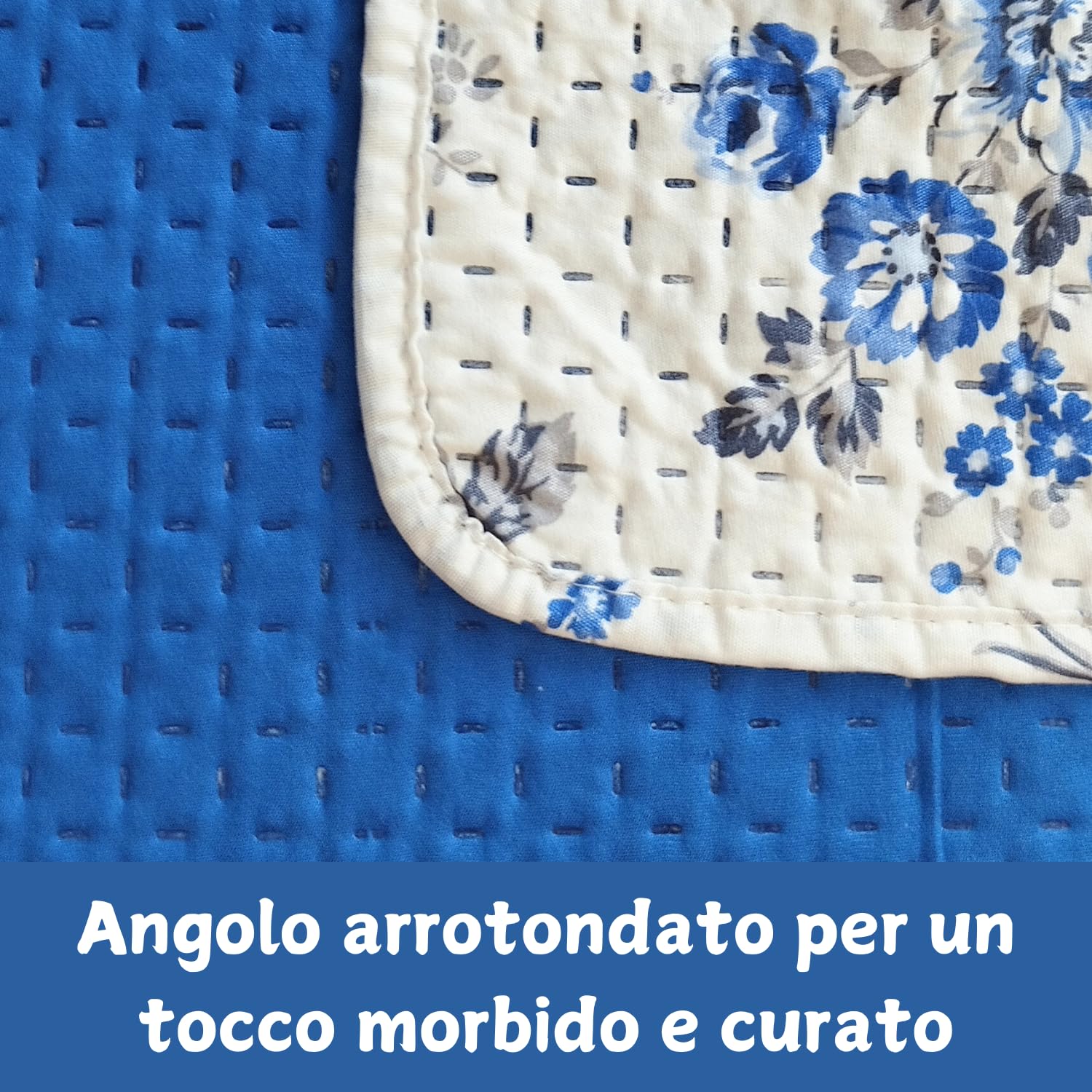 Trapuntino Matrimoniale Estivo In Microfibra - 215x255 Cm Fiori Rosa, Leggero E Traspirante - Foto 4