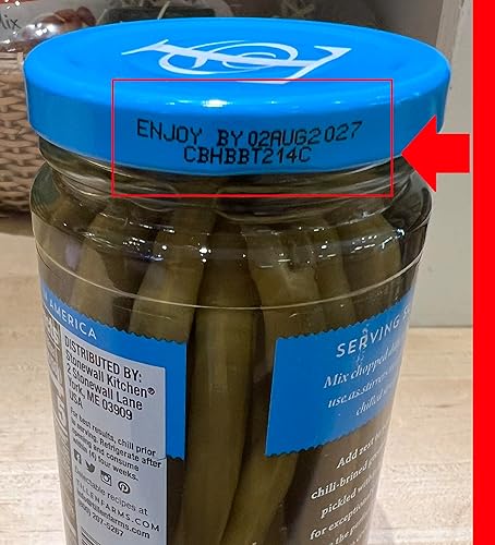 Miniatura 5 de Tillen Farms Frijoles Dilly en escabeche picantes y picantes, 12 onzas (paquete de 6)