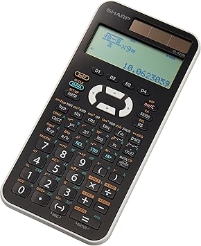 Amazon シャープ 関数電卓 473関数機能 式通り入力表示 スライド式ハードケースタイプ El 5mx 関数電卓 文房具 オフィス用品