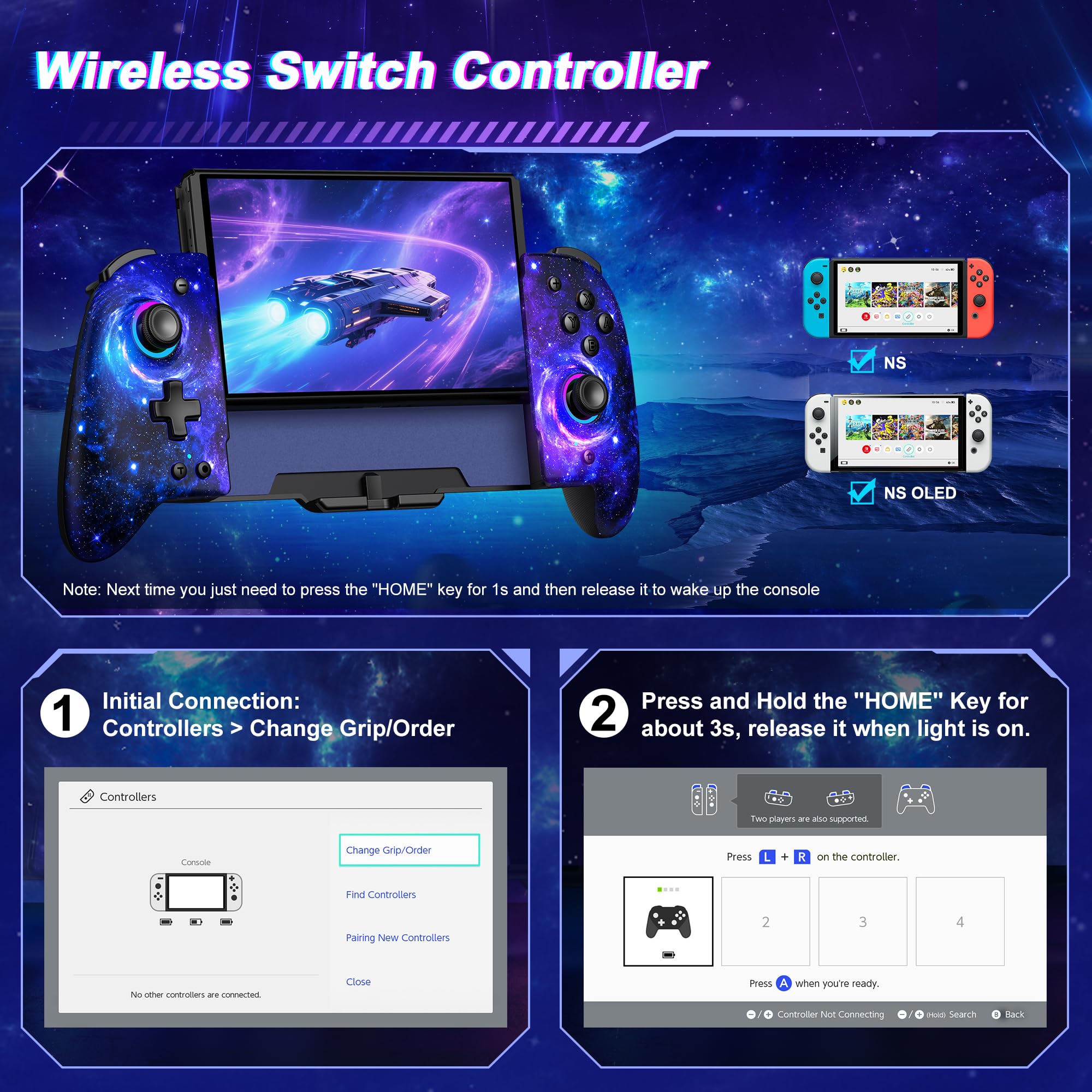 Amazon.com: Gammeefy Switch Controllers, Hall Effect Joystick