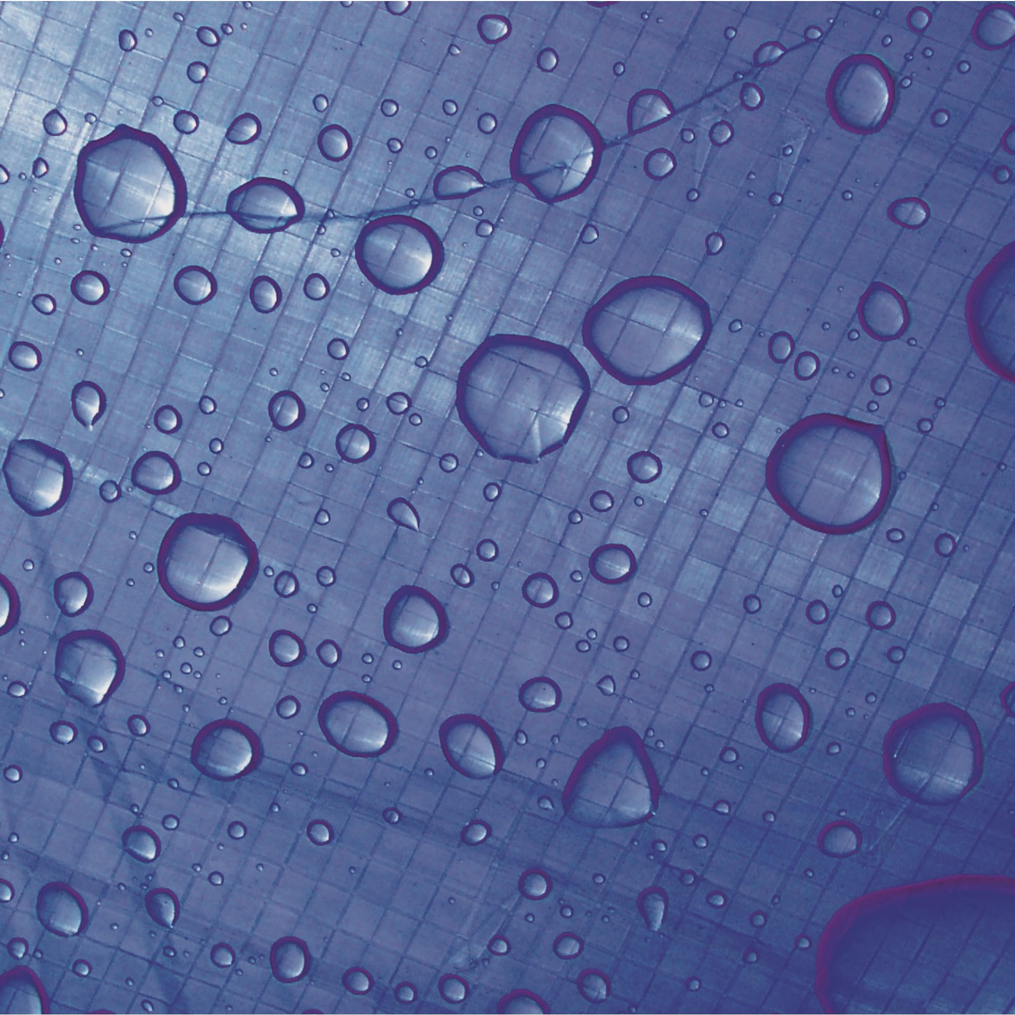 PERFORMANCE TOOL W6004 (8 x 10 ft) Tarp Cover Blue Waterproof Great for Tarpaulin Canopy Tent Boat - Image 3