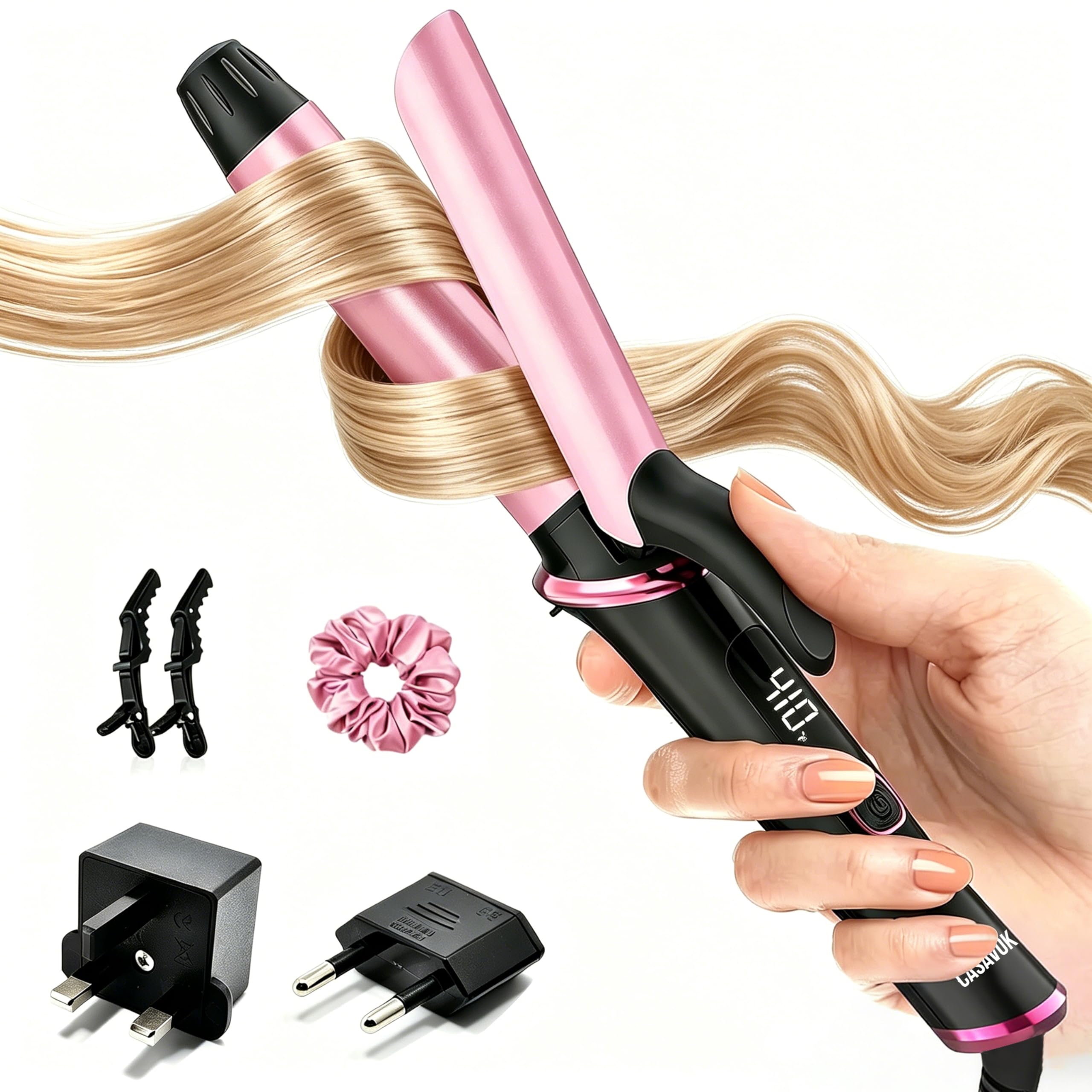 Casavok Mini Travel Curling Iron