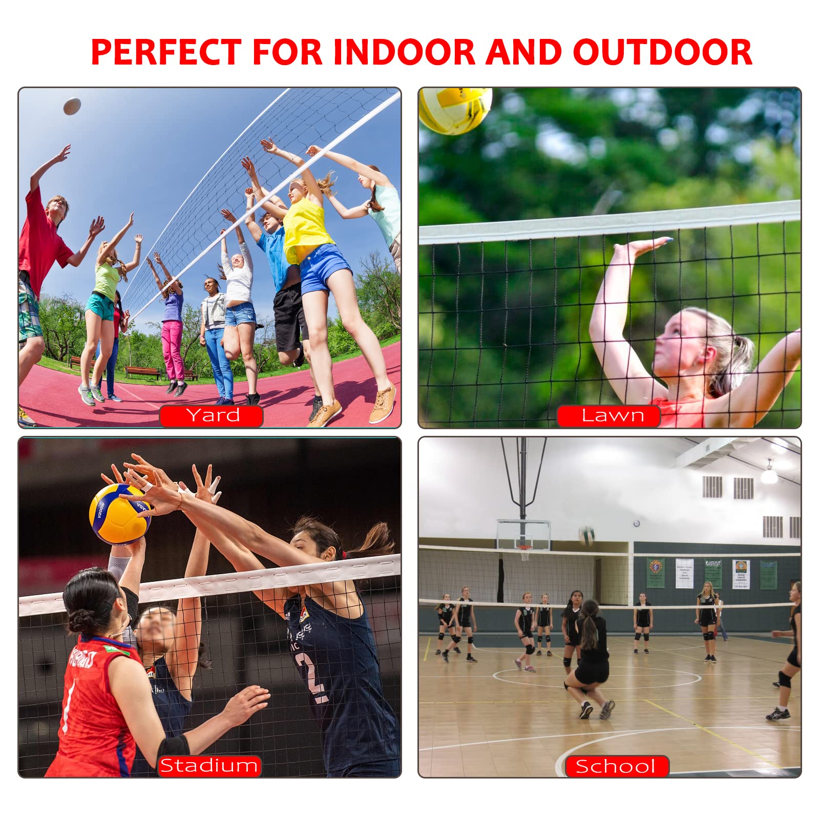 Volleyball Net Outdoor Volleyball Net For Backyard