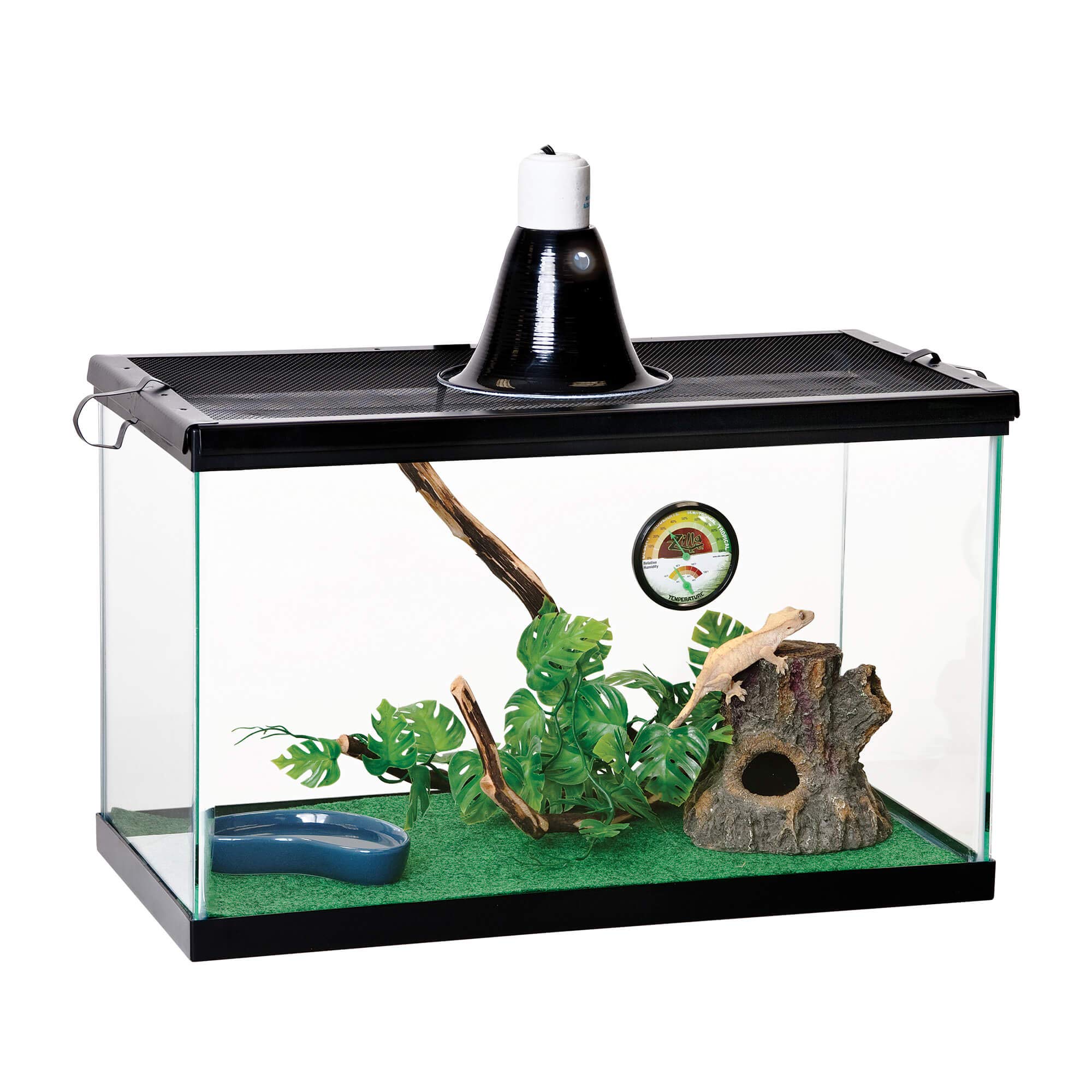 ZILLA 01313 10-Gallon Kit básico para Tropical, 25,4 cm por 50,8 cm por 30,5 cm