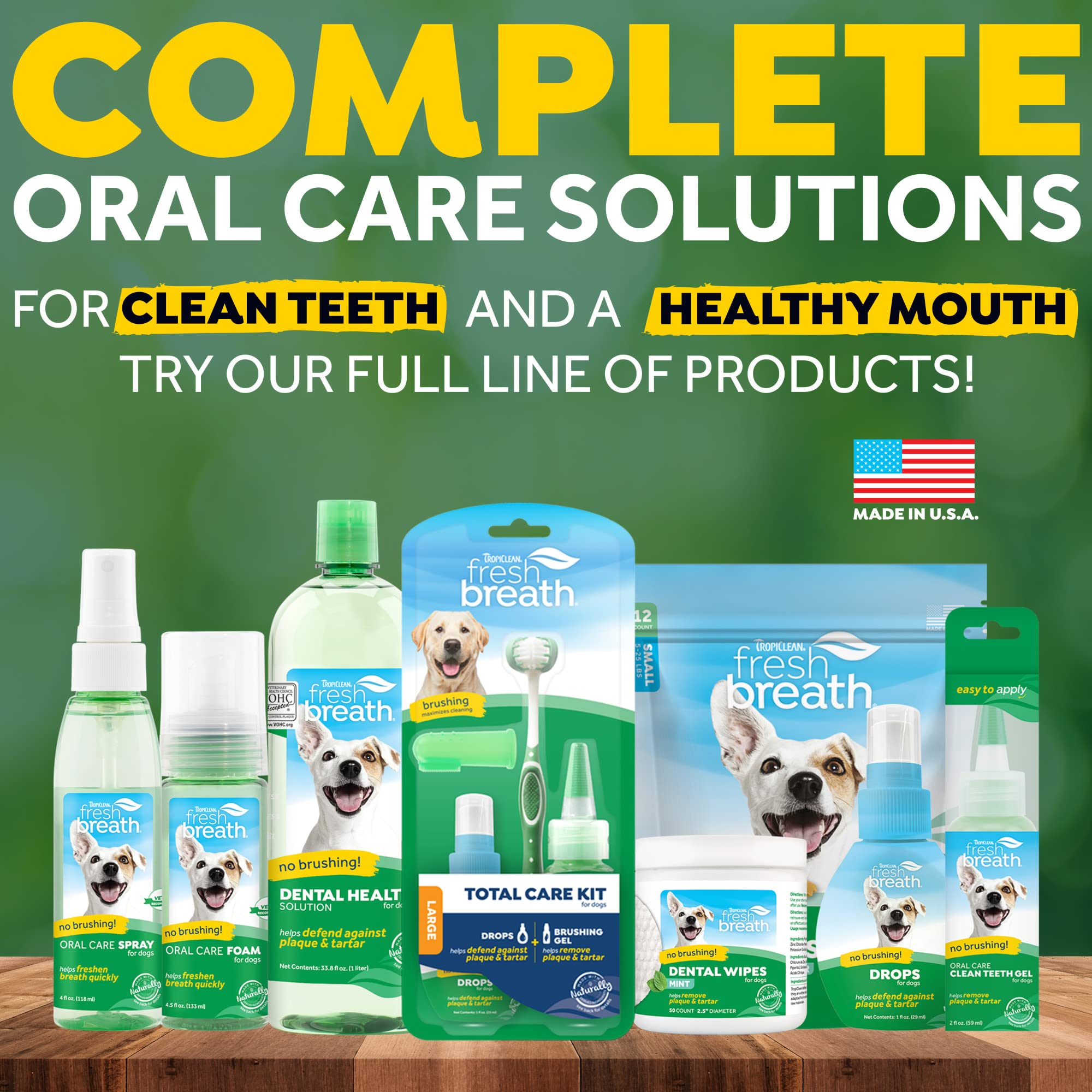 Fresh Breath von TropiClean Dental Trial Kit