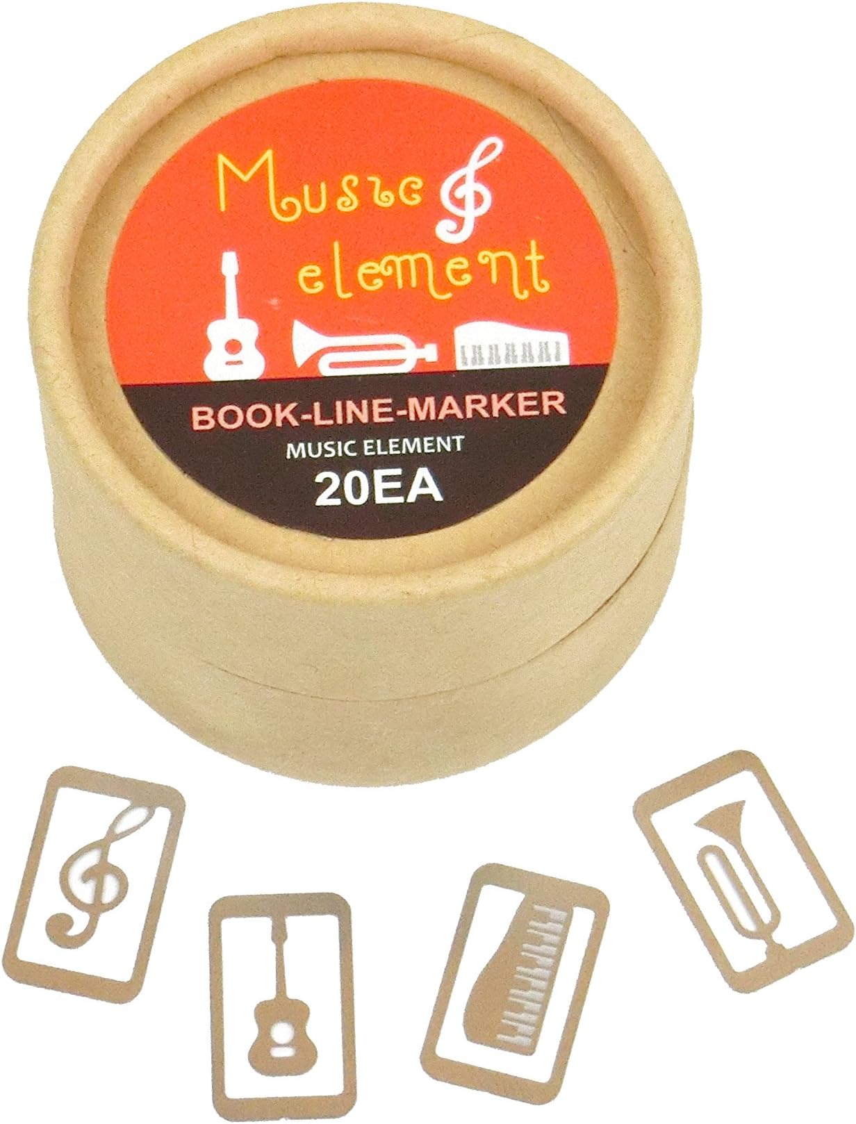 Stainless Steel Book Line Marker (Music)