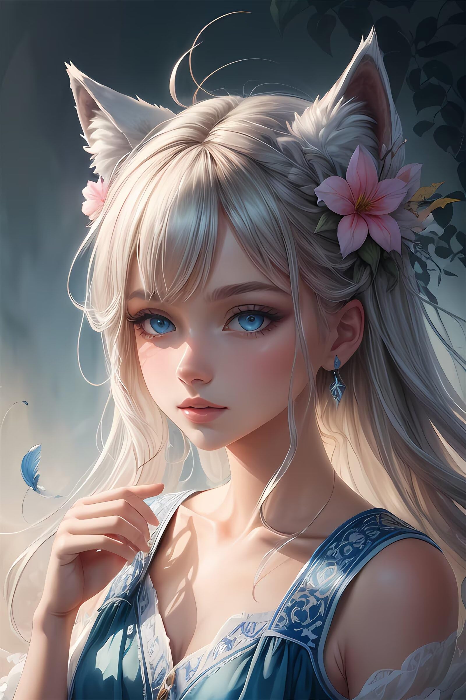Amazon | ダイヤモンドアート キット 妖精の花 エルフ ダイヤモンド