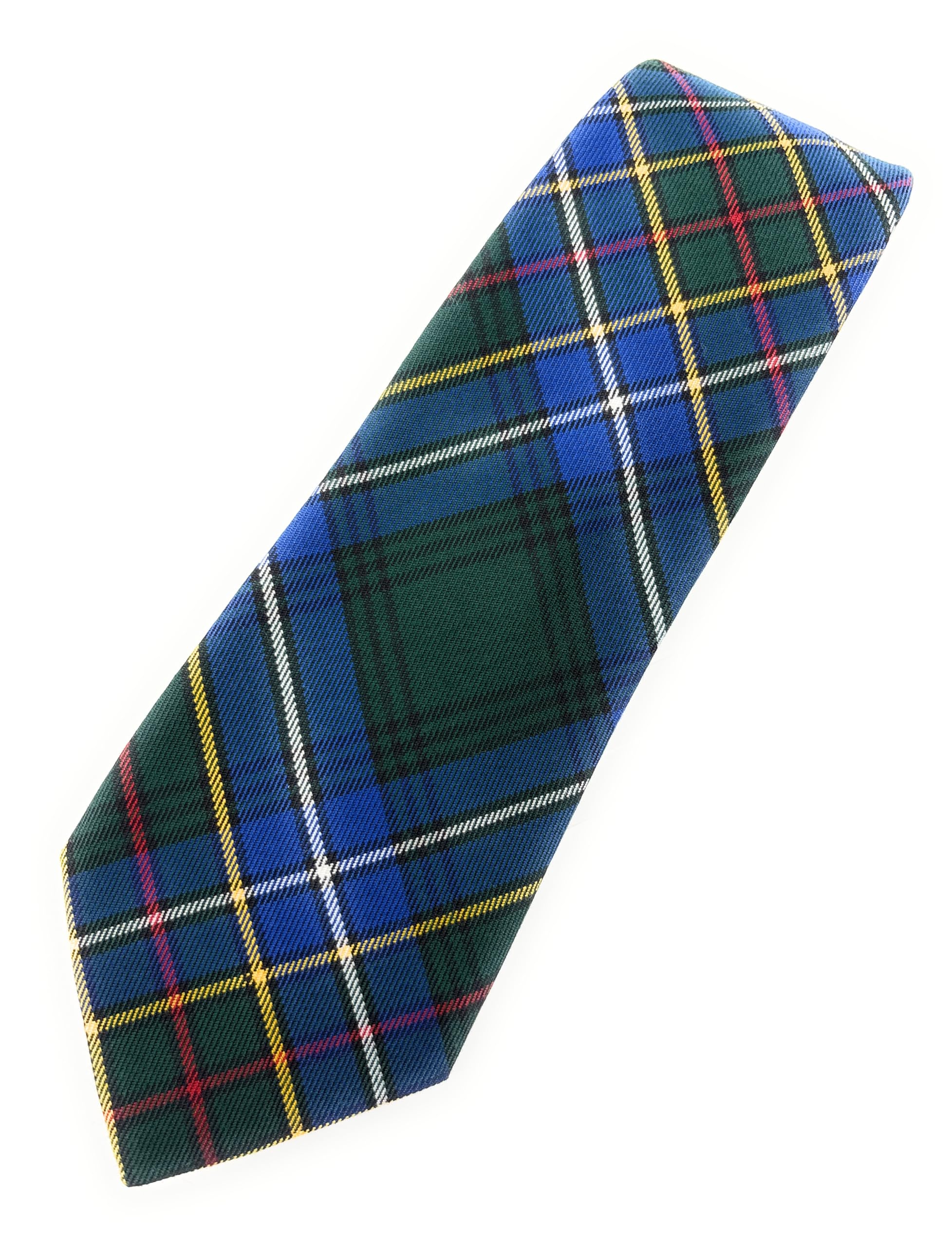 Scottish Essence Cockburn Scottish Tartan Necktie, Traditional Clan Pattern, Made In Scotland, Multiple Tartans Available (Cockburn)