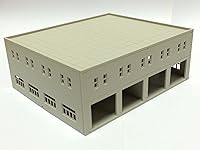 Vista 1 de Outland Models Tren Ferrocarril Moderno Garaje/Centro Logístico Sin Pintar Escala N