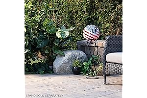 Gazing Globes for Outside - Shining Patriotic Symbol of Freedom