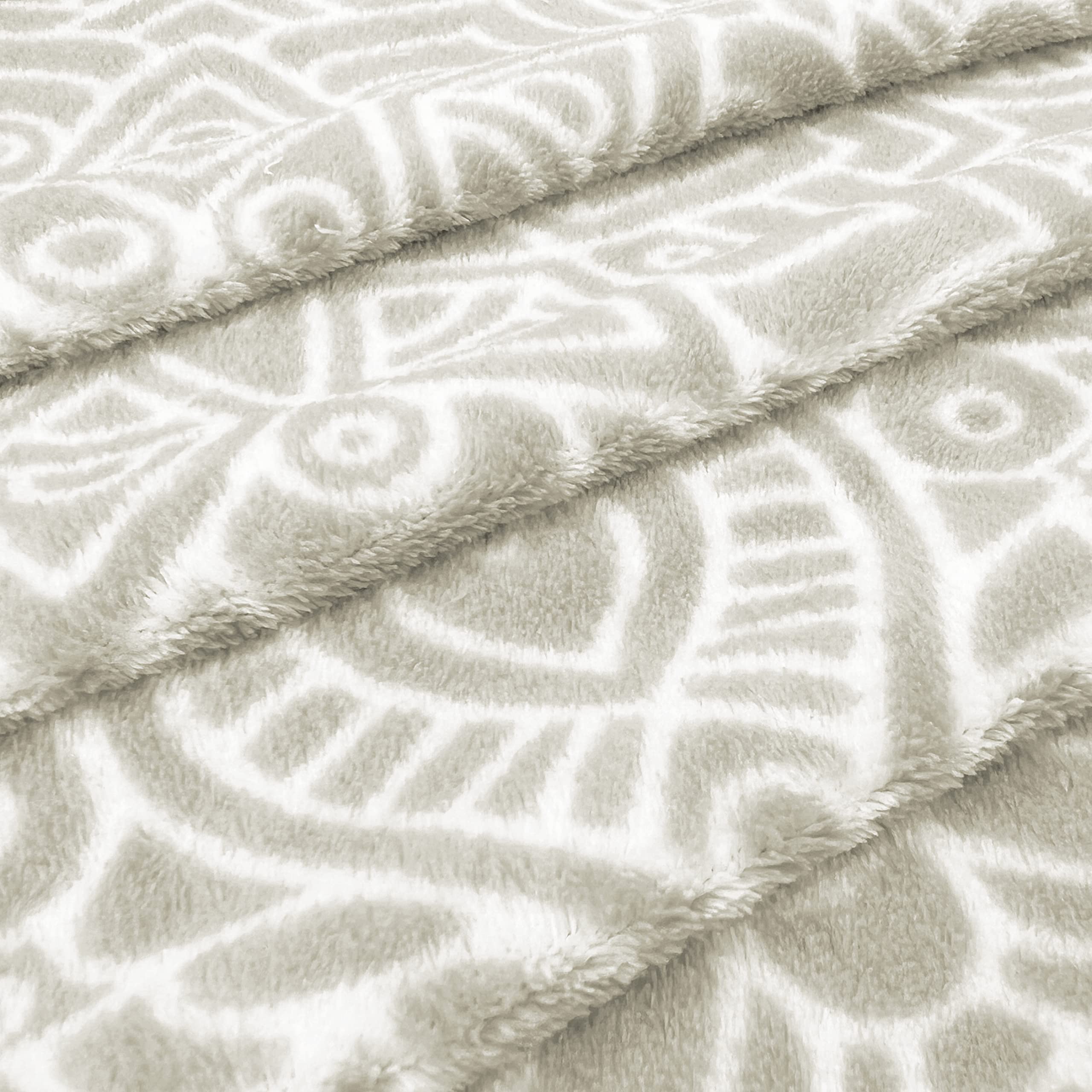 Victorio & Lucchino Juego de sábanas Coralina, térmica para Invierno, Tacto Suave - Modelo Beverly (Beige, 105 cm)