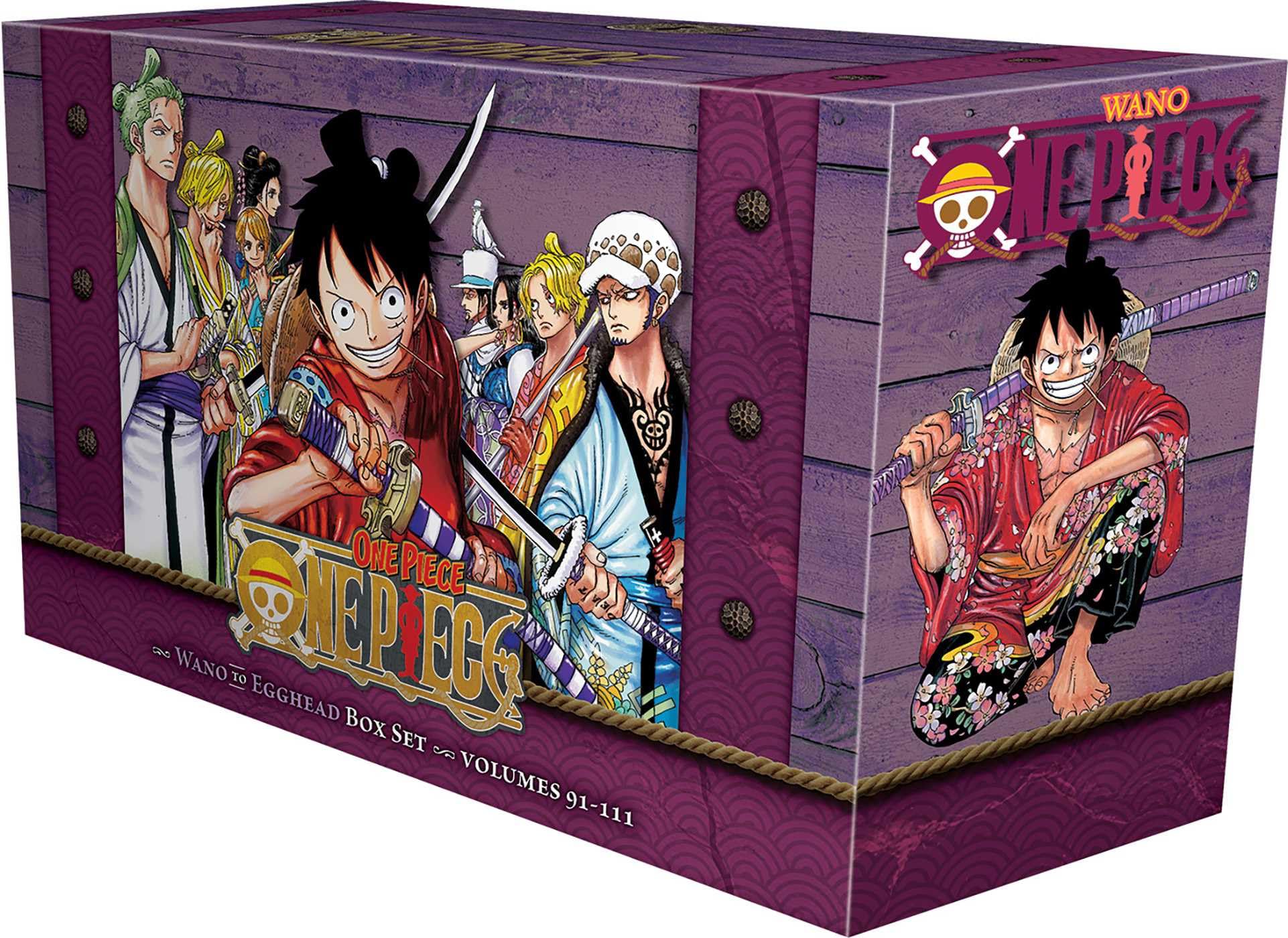 One Piece Box Set 5: Wano to Egghead: Volumes 91-111 (One Piece Box Sets)
