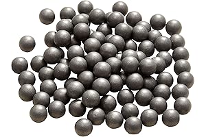 Devastation Unleashed: 100 Rounds of 50 Cal Solid Aluminum Paintballs for Uncompromising Self-Defense