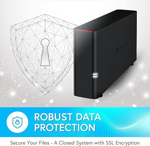 Miniatura 6 de BUFFALO LinkStation 210 6TB 1 bahía NAS almacenamiento conectado en red con discos duros HDD incluidos almacenamiento NAS que funciona como