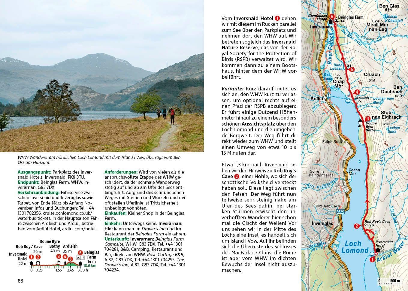ROTHER Wanderführer Schottland: West Highland Way. 12 Etappen und 2 Gipfeltouren: auf historischen Pfaden durch die schottischen Highlands. Inkl. Rother App und GPS-Tracks zum Download