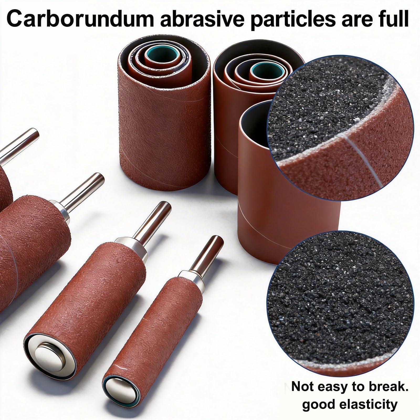 Sanding Drum Kit - 20Pcs for Drill & Sanding -4