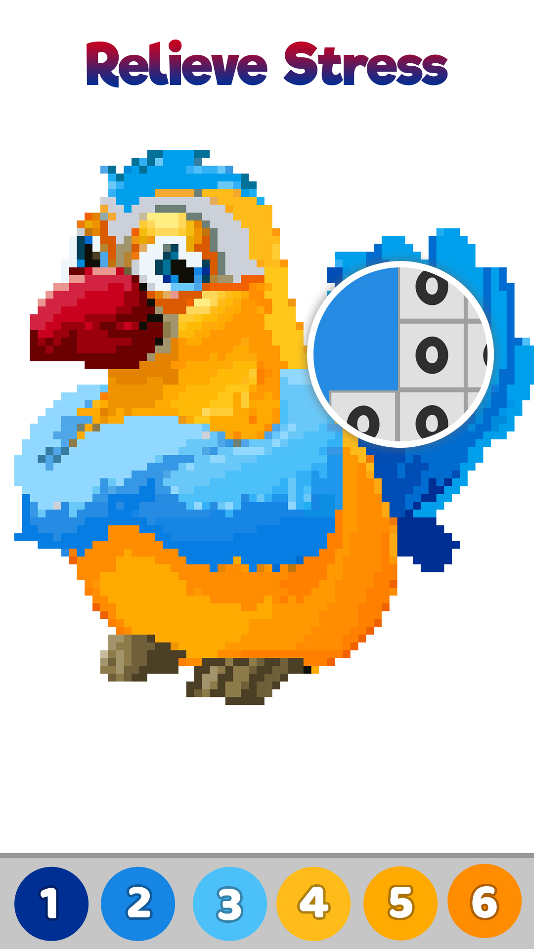 Animals Pixel Art Paint by Number, Sandbox Coloring Book PagesAmazon