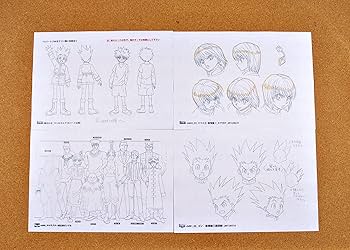 Amazon.co.jp: HUNTER×HUNTER (2011) 設定資料 制作資料 【126枚