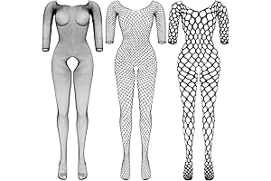 Women Fishnet Bodysuits with Edgy Fishnet Appeal