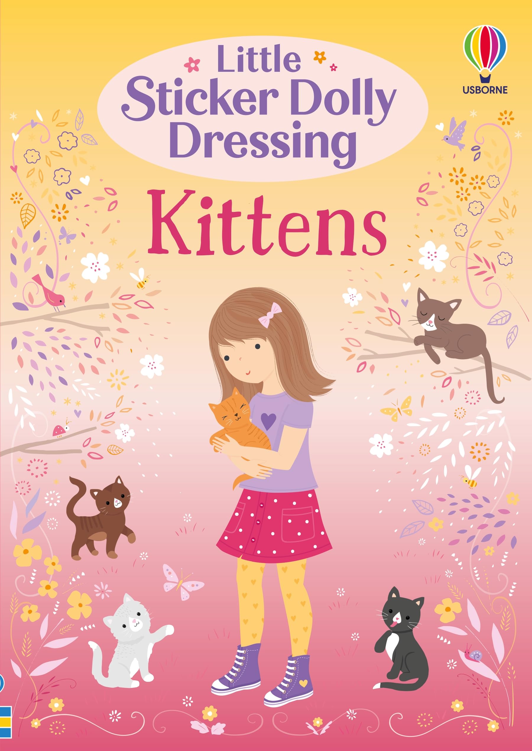 Little Sticker Dolly Dressing Kittens Paperback – 8 Aug. 2019