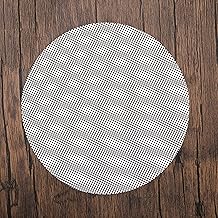 5PCS Silicone Steamer Liners Mat, 12IN Non Stick Steamer Mesh Mat, Reusable Dumpling Screen Mat, Air Fryer Liners Pad, Non-Stick Bamboo Steamer Liner Pad