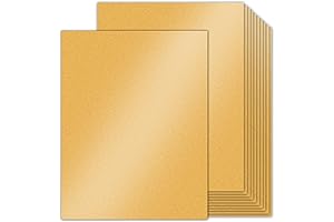 Goefun 80lb Gold Shimmer Cardstock: Shimmering Elegance for Your Creative Projects