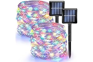 Dazzle Bright Xmas Solar Outdoor Lights