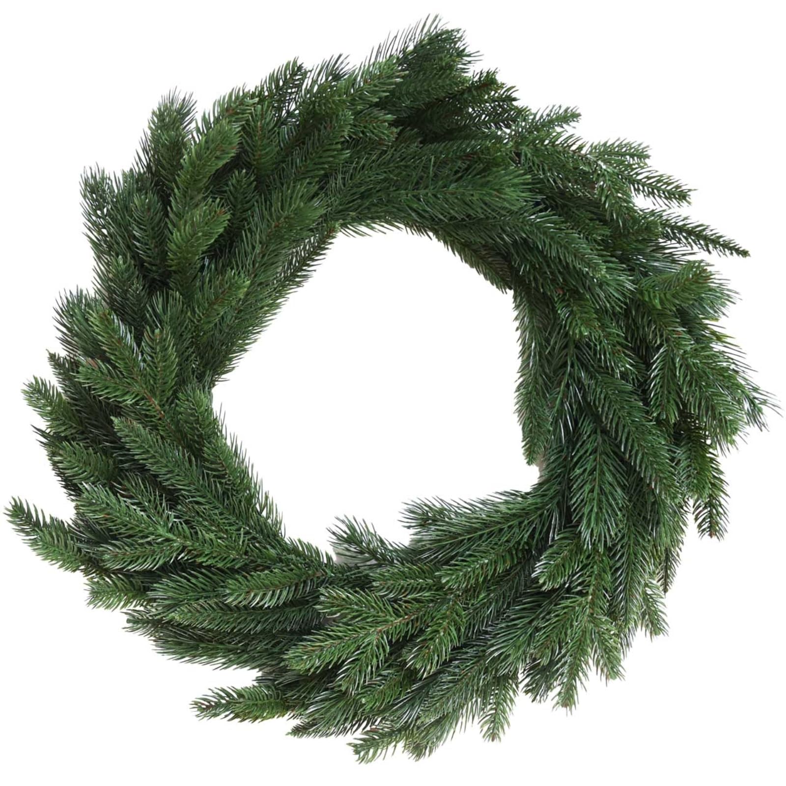 VIVANNO Weihnachtskranz BORDINO - Kunstkranz 60x11 cm Tannenkranz Grün