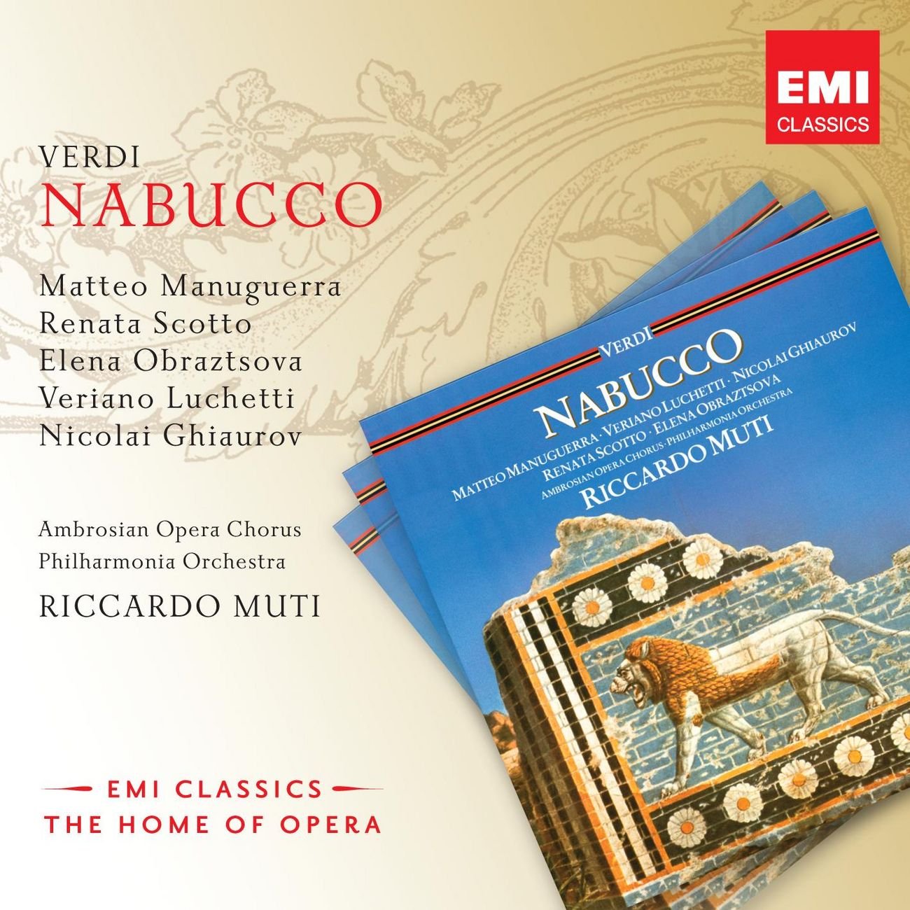Renata Scotto/Elena Obraztsova/Veriano Luchetti/Philharmonia Orchestra/Riccardo Muti