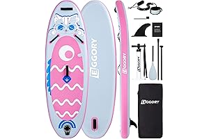 EGGOEY Paddle Board for Kids: Stand Up Paddle Board Designed for Youth Adventurers
