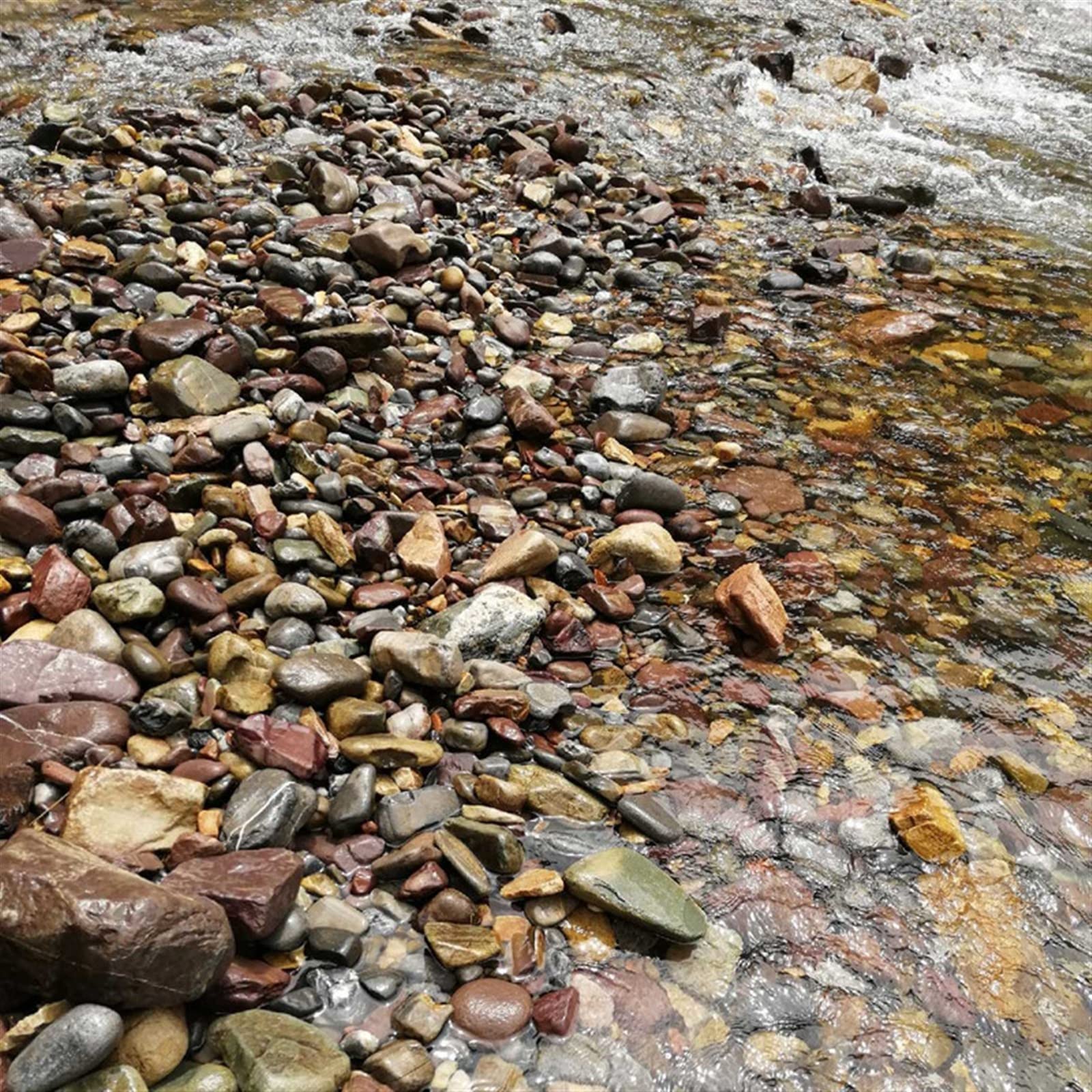 Sustrato de Acuario de Arena de Flujo Natural de 1000g, decoración de paisajismo, Piedras pequeñas, Suministros for Mascotas acuáticas decoración de la habitación