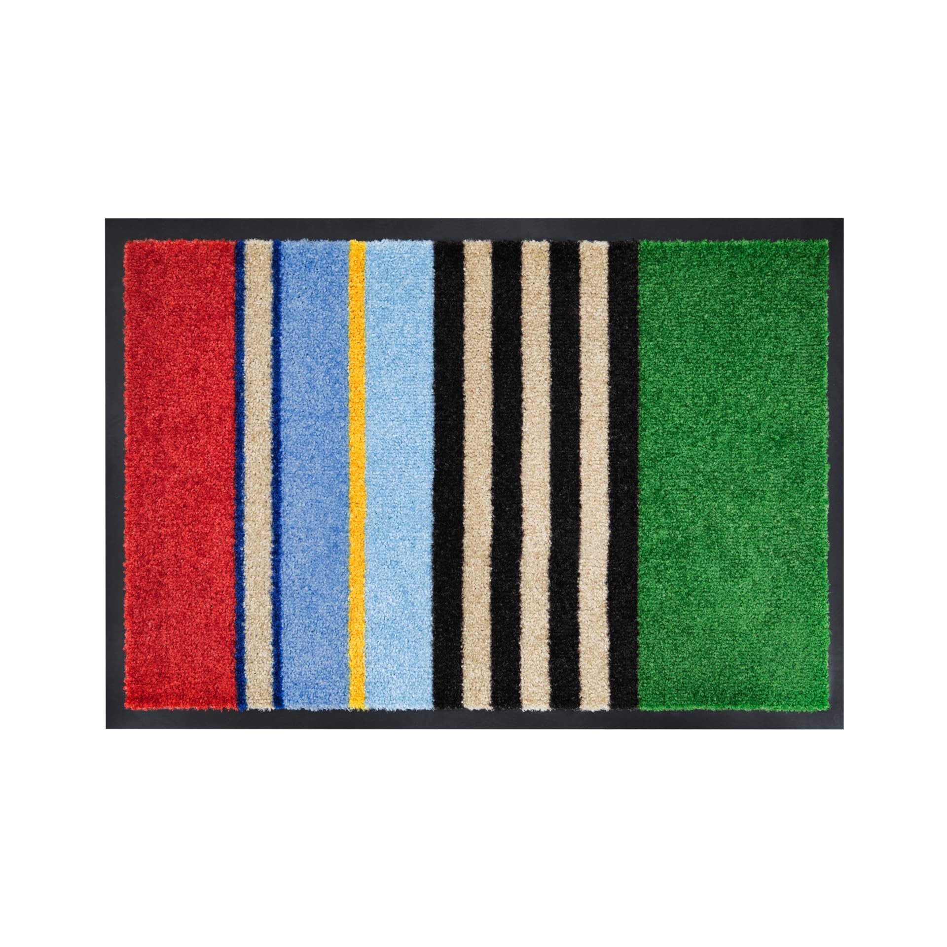 Tapis d'entrée Rio Remember paillasson design multicolore intérieur