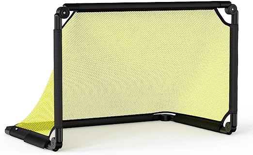 Soccer Goal Net Set up in 1 Sec, Auto Pop Up Soccer Goals for Backyard, Kids Youth Adult Folding Indoor Outdoor Insta Goals, Portable Mini Soccer Training Nets