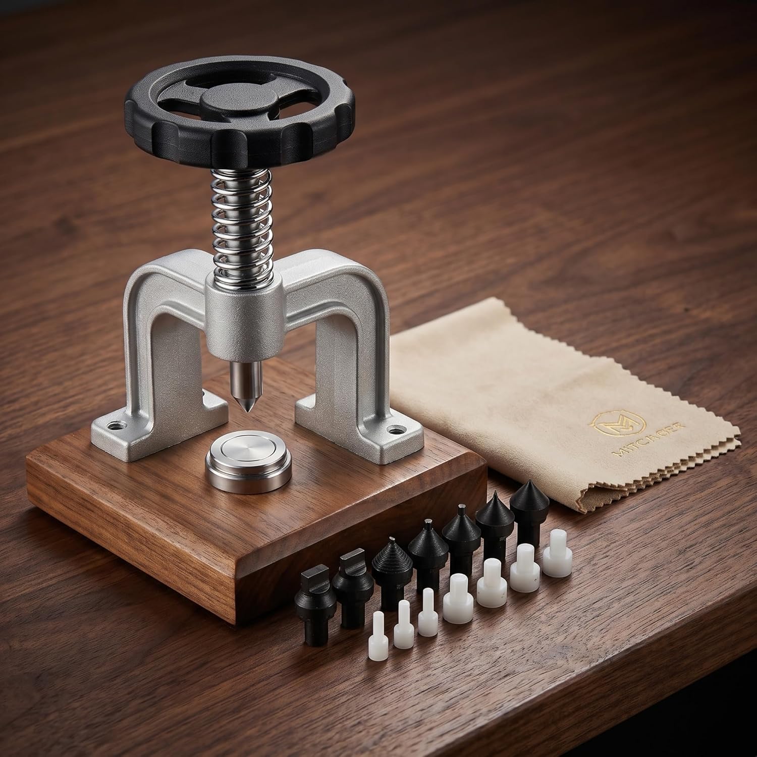 Professional Watch Back Case Opener Tool with Complete Accessories for Screw Type Watches - Essential Repair Kit for Watch Enthusiasts