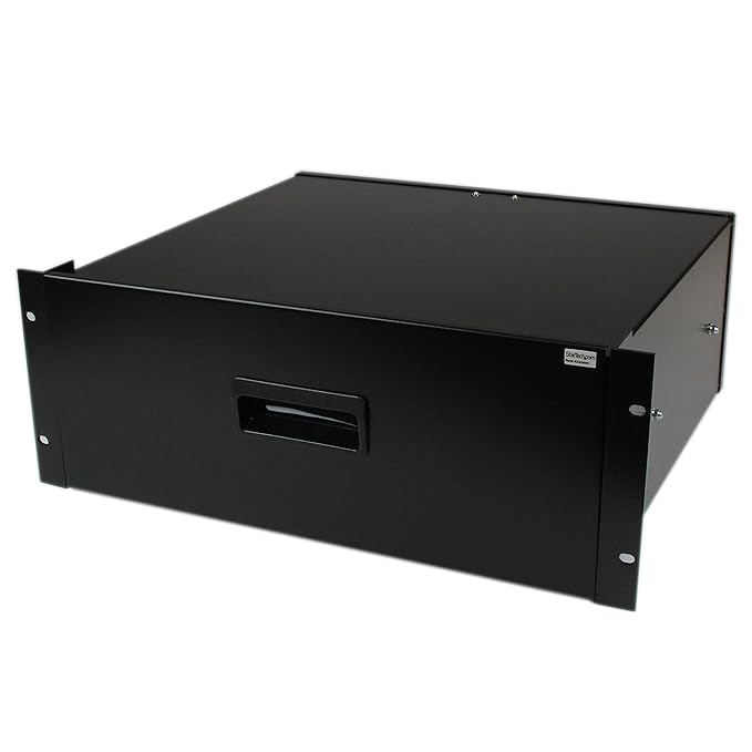 StarTech 4U Steel Storage Drawer for 19-Inches Racks and Cabinets ...