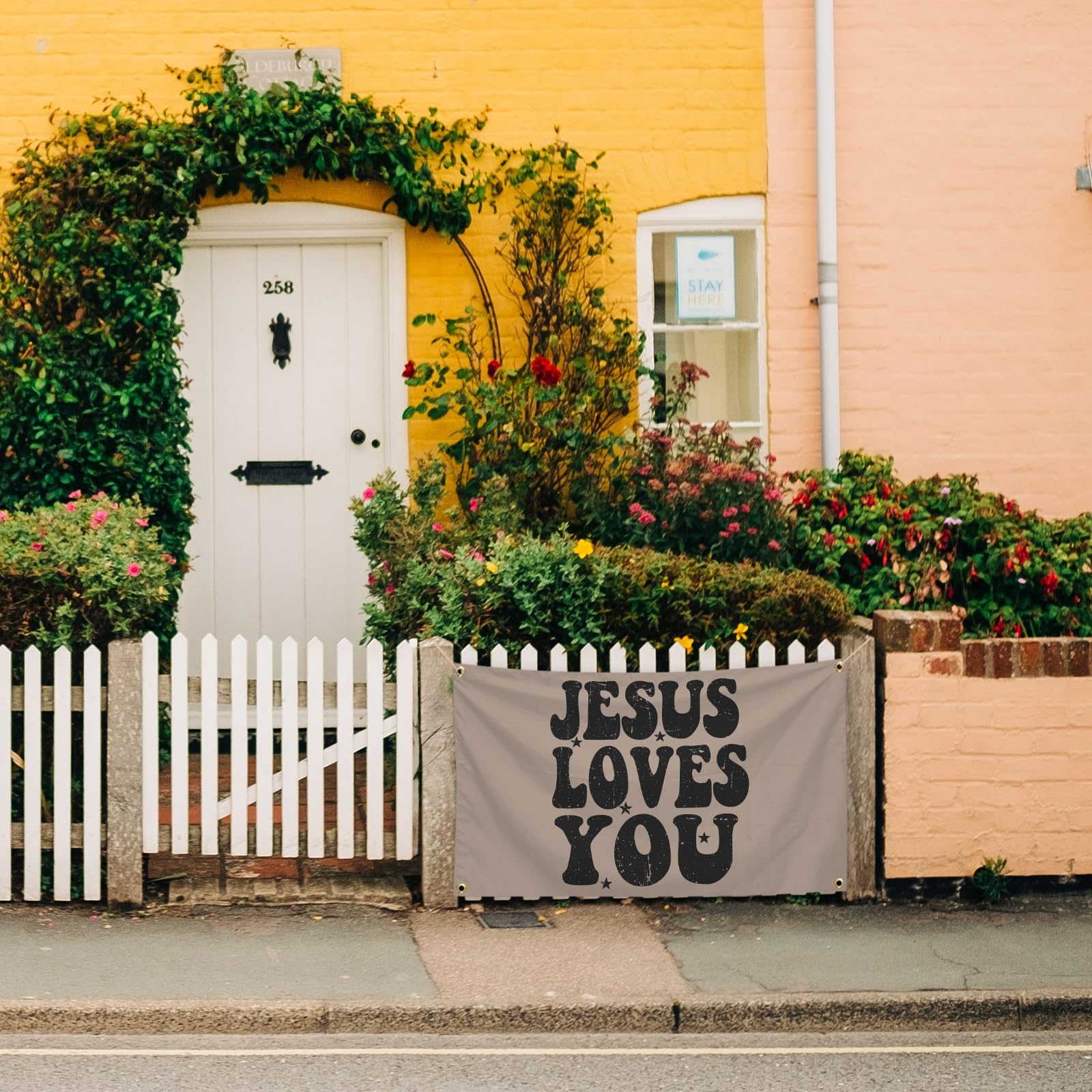 Amazon.com: NeeCs Jesús te ama para colgar en la pared, 3 x 5 pies,  dormitorio, dormitorio universitario, decoración del hogar, divertido tapiz  meme : Hogar y Cocina