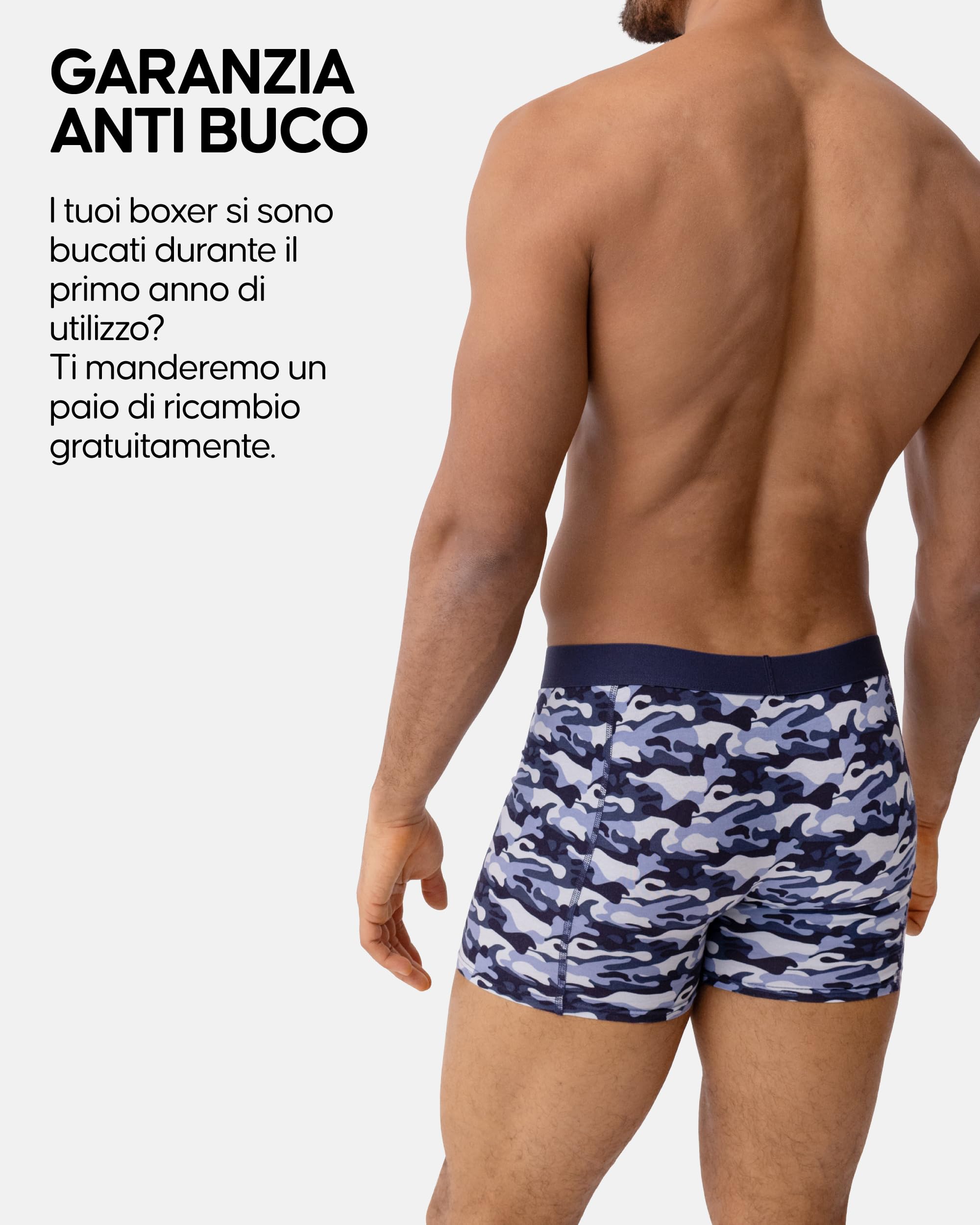 DANISH ENDURANCE Boxer Uomo Cotone Elasticizzato, Boxer a Pantaloncino Comodi e Traspiranti, Cuciture Piatte, con o Senza Patta Frontale, 3 o 10 Paia
