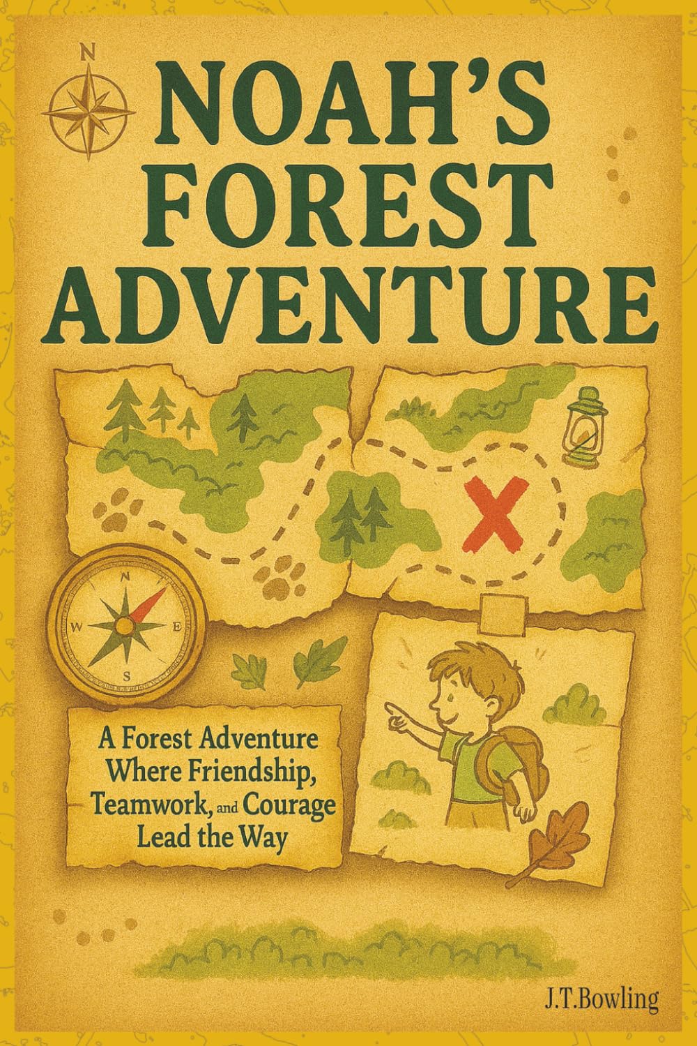 Noah's Forest Adventure: A Forest Adventure Where Friendship, Teamwork and Courage Lead The Way