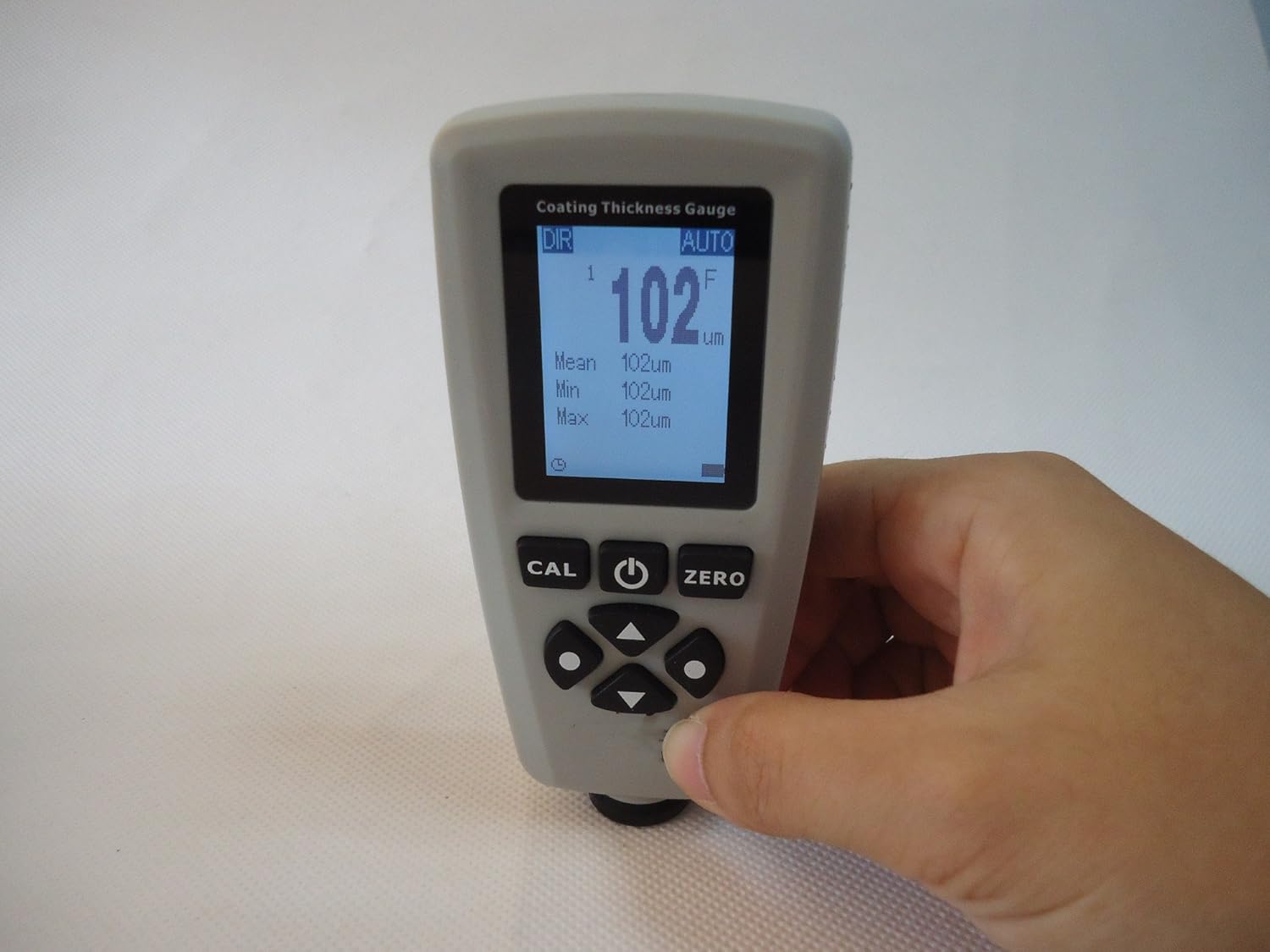 EC-770 Coating Thickness Gauge, Magnetic Induction (F-Probe) and Eddy Current (N-Probe), 0 to 1300um (0 to 51.2mils)