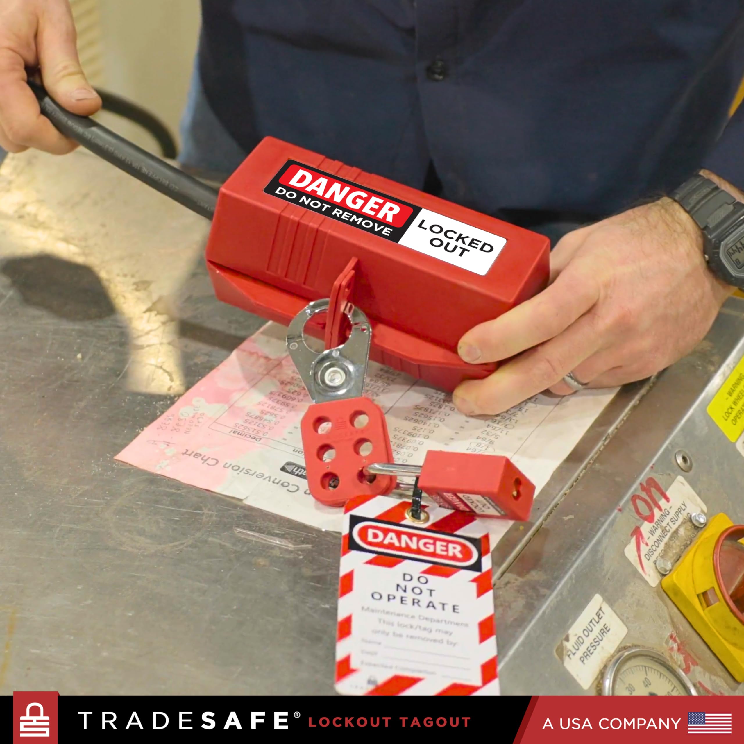 TRADESAFE Lockout Plug - Secure Your Power! -9