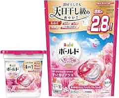 【新品】ボールドジェルボール洗剤☆華やかプレミアムブロッサムの香り　5点セット Amazon.co.jp: ボールド 洗濯洗剤 ジェルボール 4in1 プレミアム