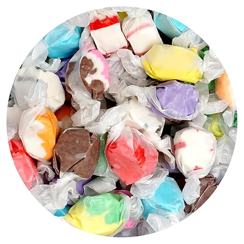 Mezcla surtida de caramelos de agua salada, bolsa a granel de 1 libra, 10 sabores surtidos, dulces de caramelo envuelto individualmente