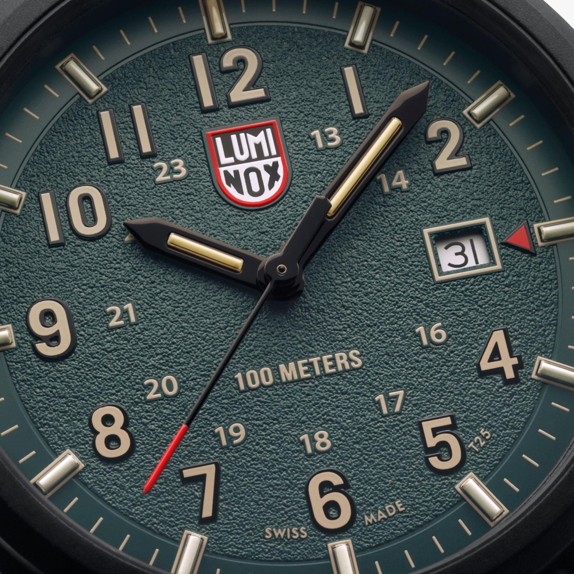 Luminox Herren Armbanduhr Atacama Field 1960 mit Kautschukarmband, 10 Bar, 44 mm, XL.1977
