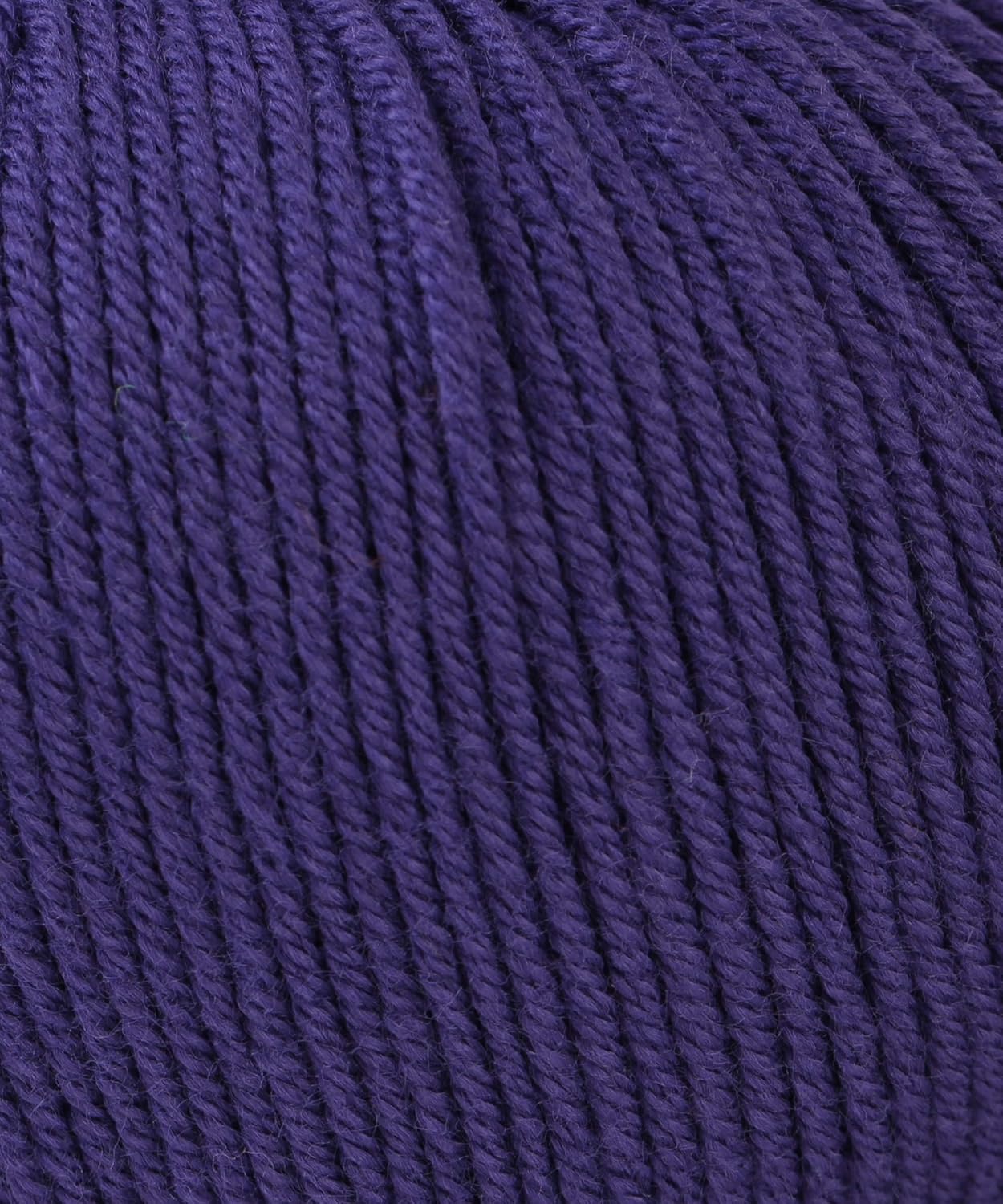 4 Ball (Skein) Gazzal Baby Cotton, 60% Cotton Each 1.76 Oz (50g) / 150 Yrds (165m) Soft, 2 - Fine Baby Yarn, Soft and Popular (3440 - Purple)