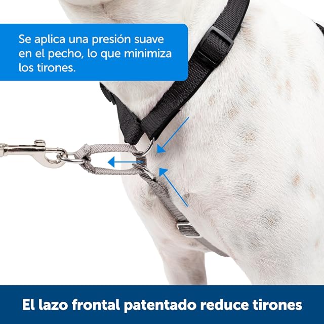 Foto 2 de 8 de PetSafe 3-in-1 Arnés Pectoral con Enganche Frontal, L, Negro