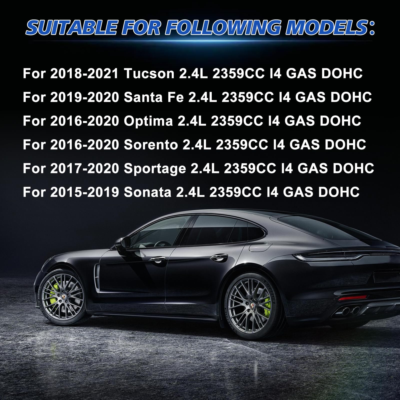 22311-2GGB0 209102ga02 Kit de juntas de culata G4KJ para Tucson Sonata Optima Sportage 2.4L GDI G4KJ Kit de juntas de revisión de motor piezas de repuesto